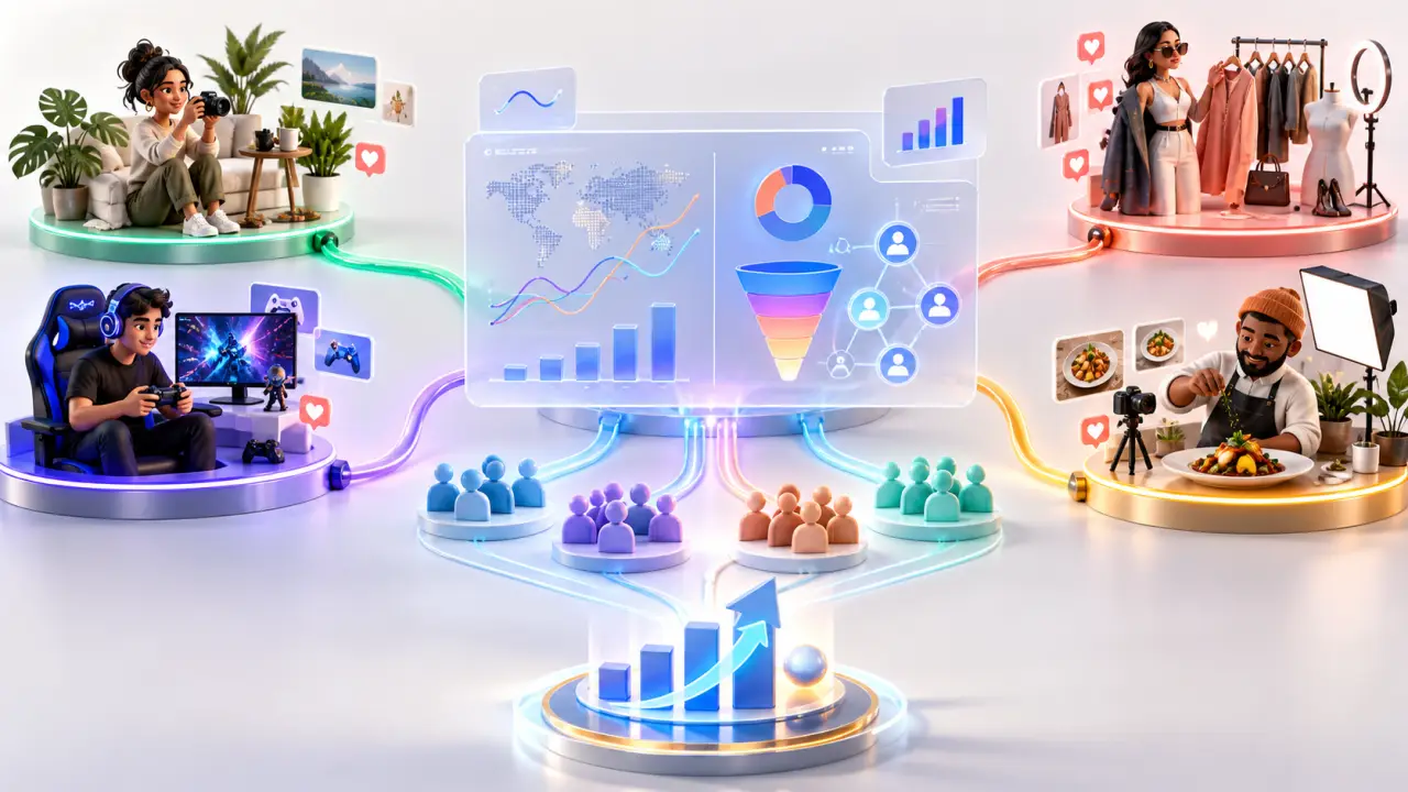 Analyse de données et casting d'influenceurs